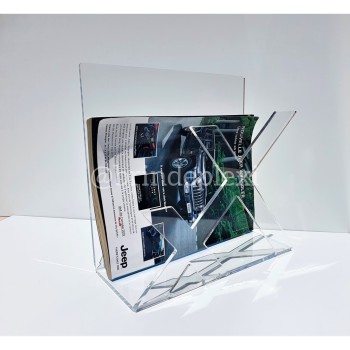 Porte revues asymétrique en...