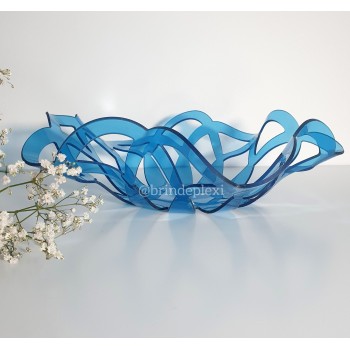 Corbeille design Turquoise