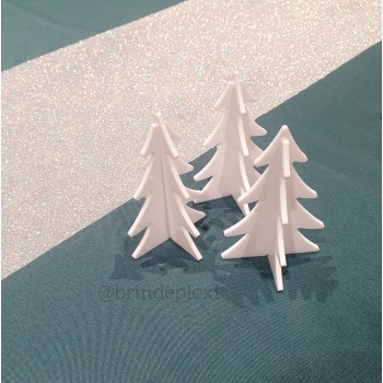 Sapin blanc Plexiglas Petit
